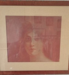 Quadro Ritratto Femminile - Autore Sconosciuto