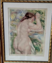 Multiplo "Donna Nuda" - Dimensioni 62x47 cm - Edizione Limitata 96/200